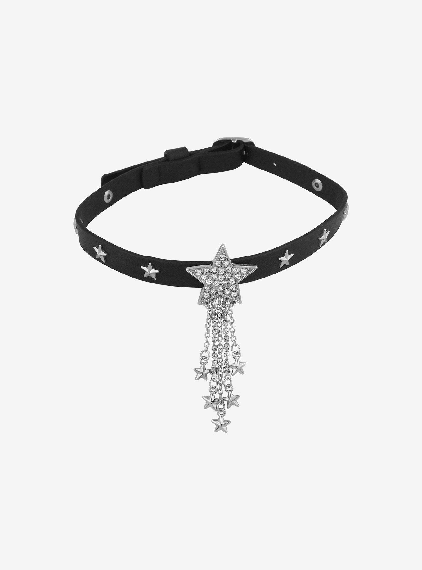 Social Collision® Star Cluster Bling Choker, , hi-res