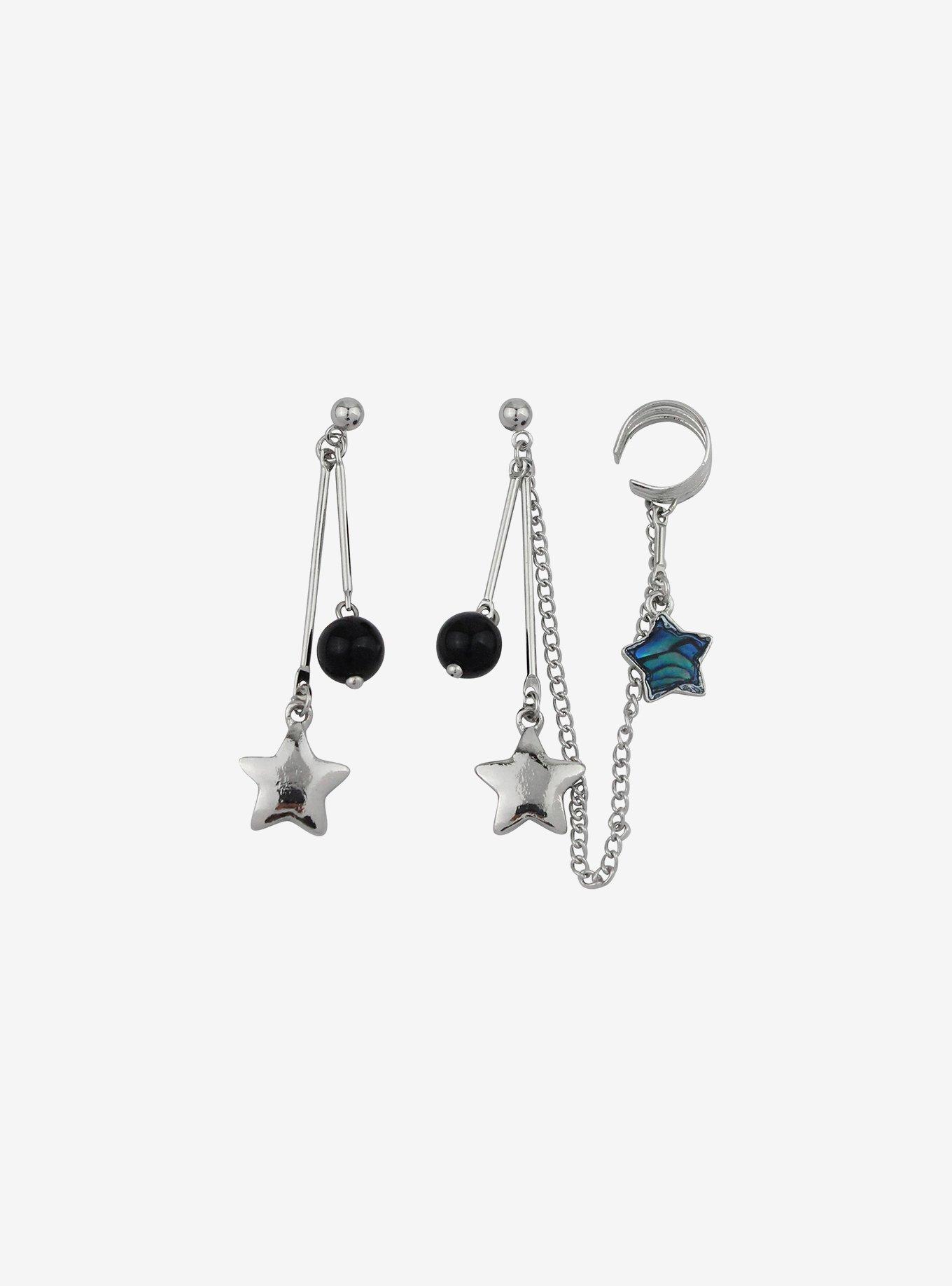 Social Collision® Bubble Star Drop Earrings & Cuff, , hi-res