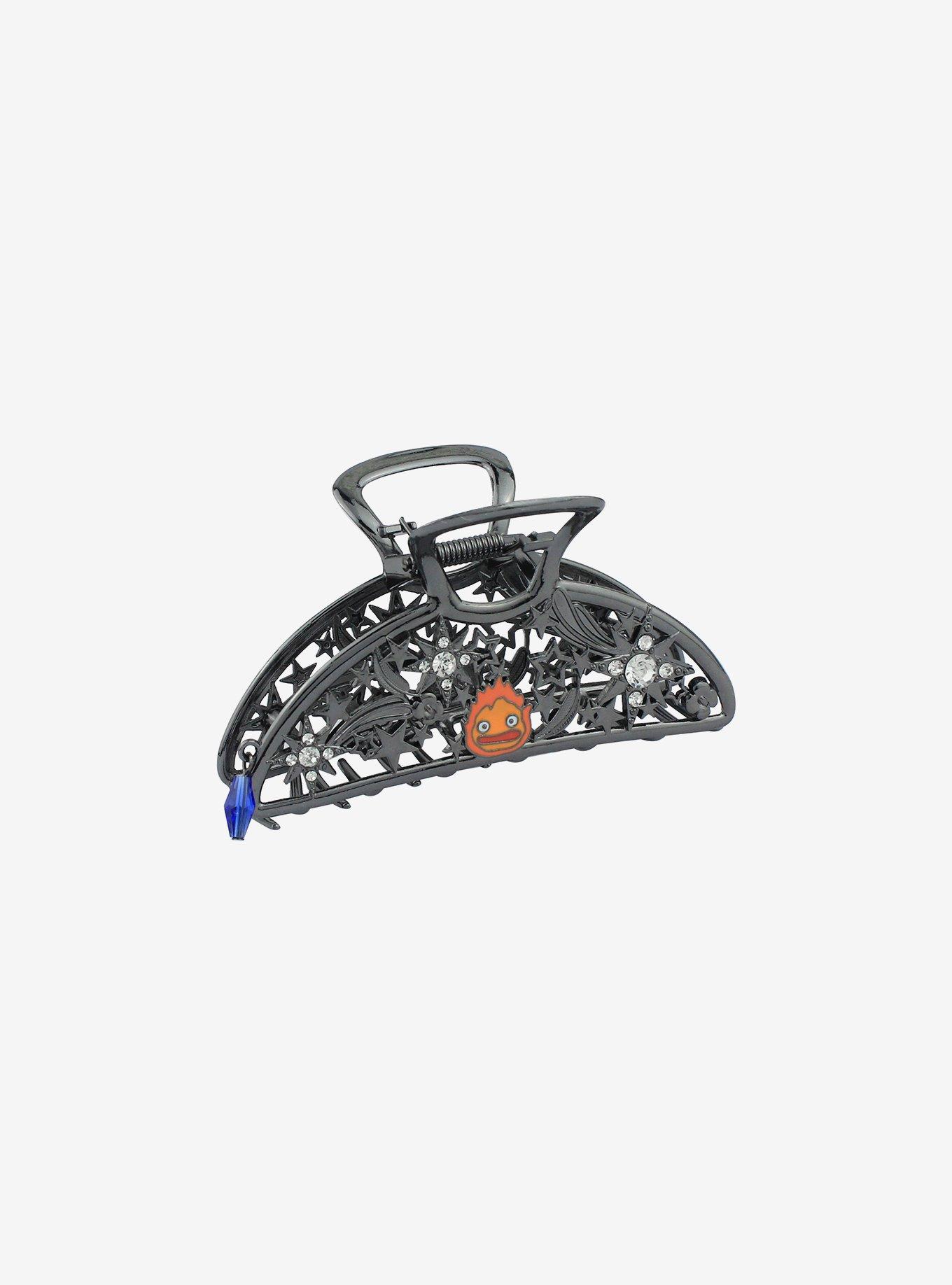 Studio Ghibli Howl's Moving Castle Calcifer Jeweled Claw Hair Clip, , alternate