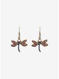 Coraline Dragonfly Drop Earrings, , alternate