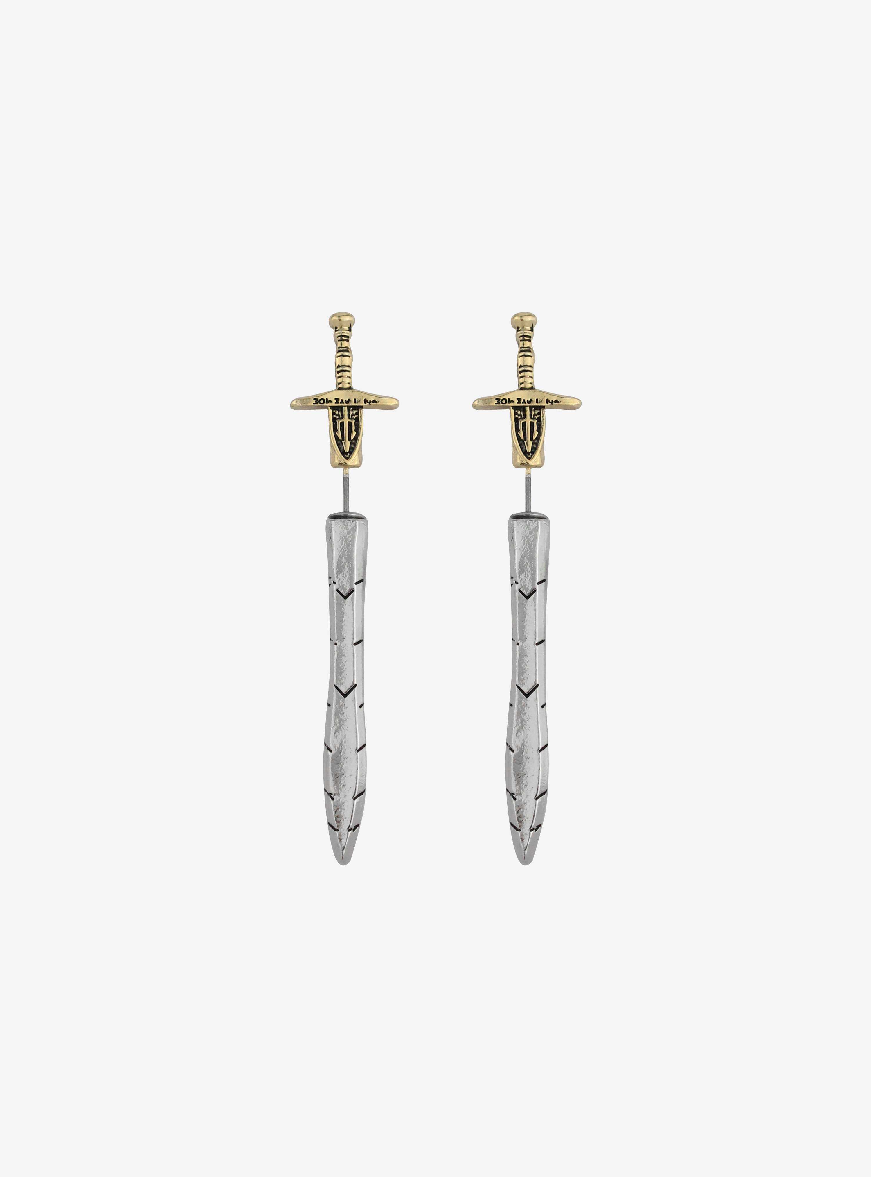 Her Universe Disney Percy Jackson And The Olympians Sword Front/Back Earrings, , hi-res