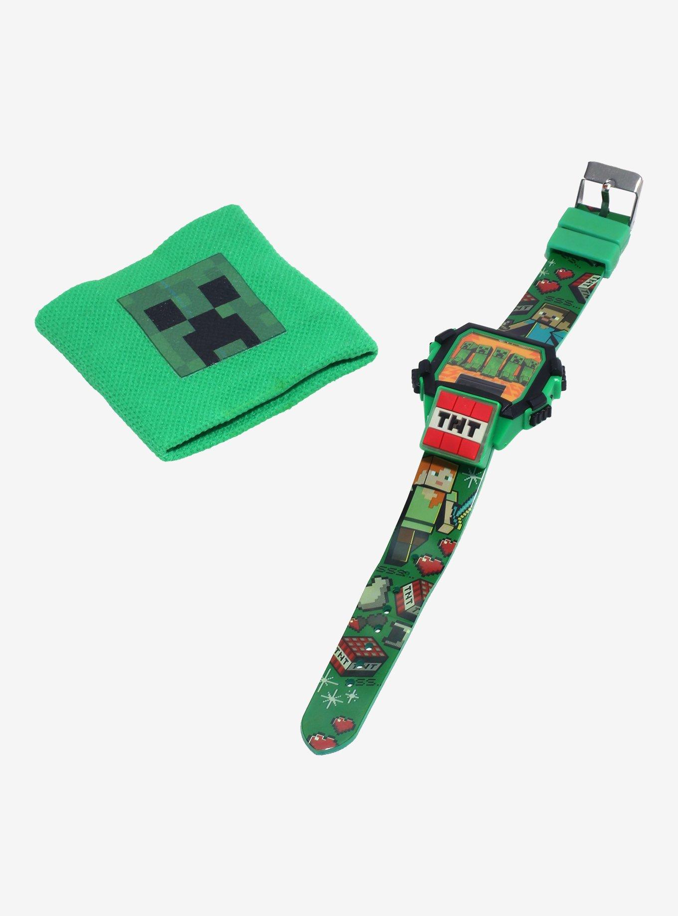 Minecraft Watch & Sweatband Set, , alternate