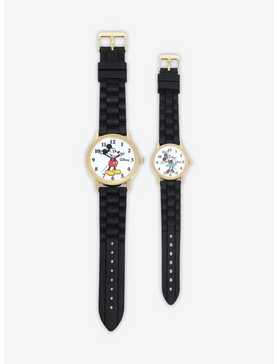 Disney Mickey Mouse & Minnie Mouse Black Watch Set, , hi-res
