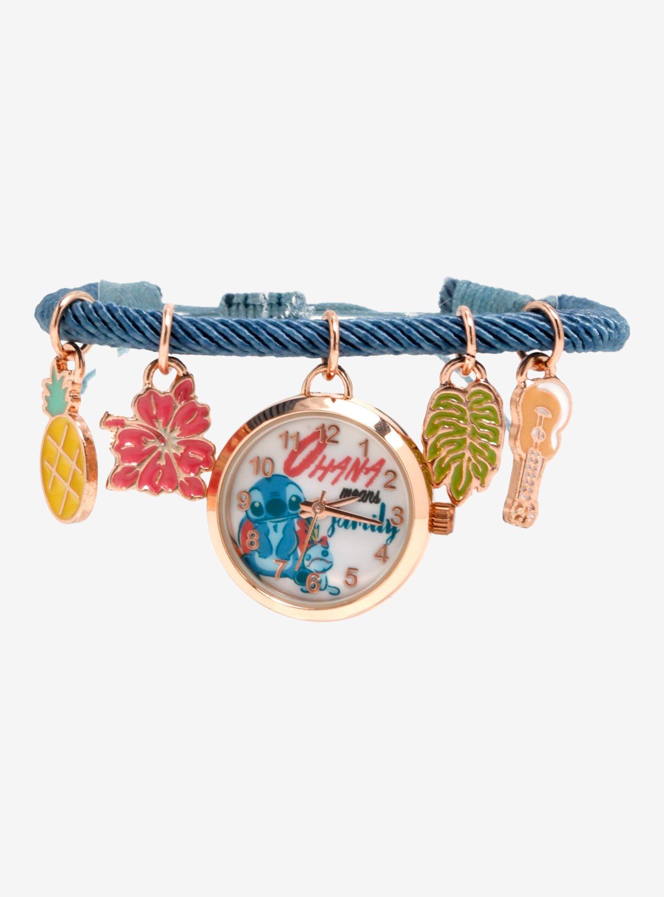 Disney Lilo & Stitch Charm Watch Bracelet, , alternate