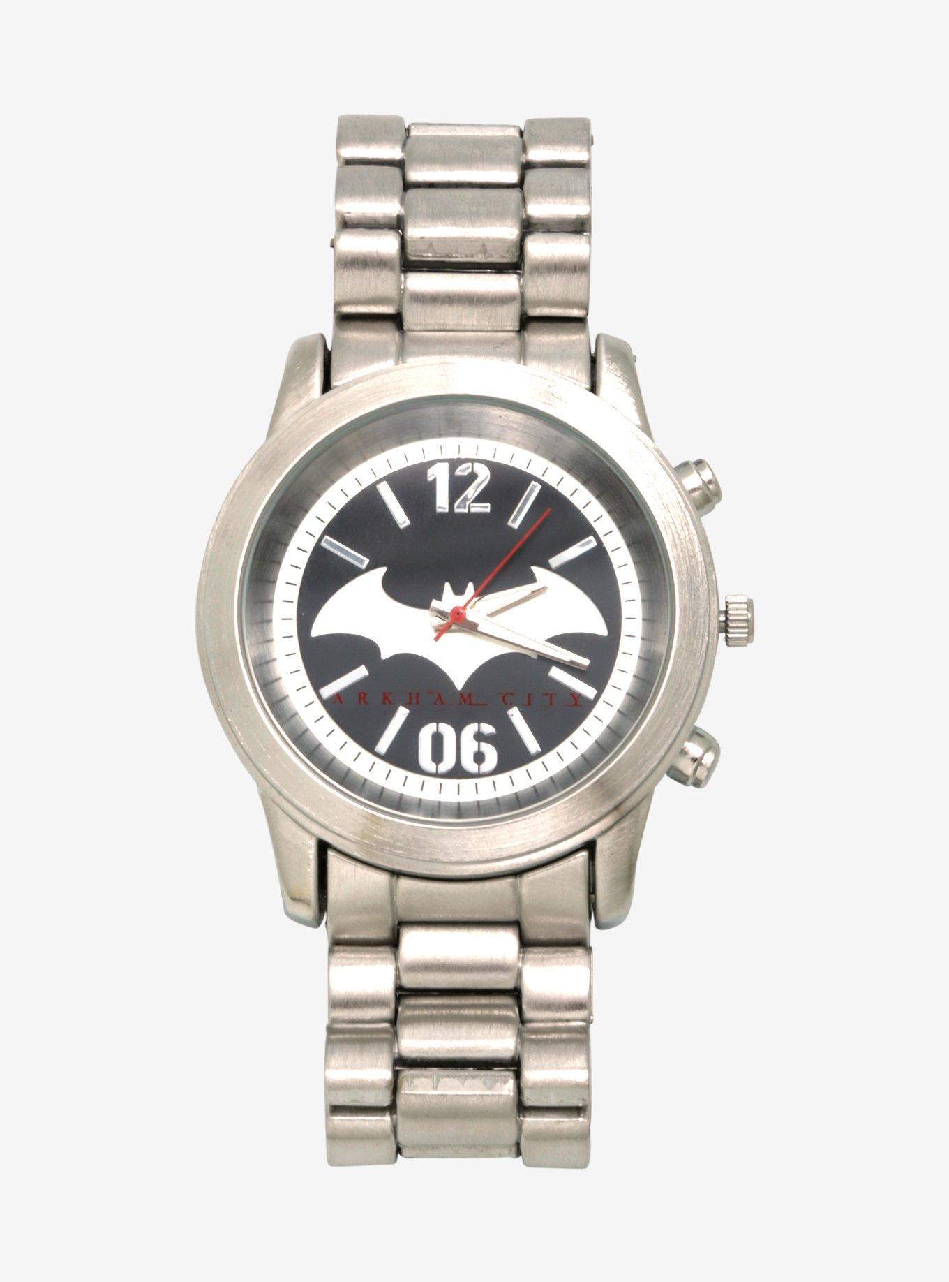 DC Comics Batman Arkham City Logo Watch, , alternate