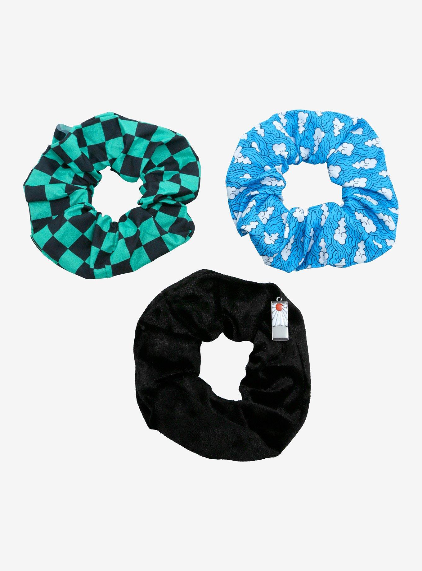 Demon Slayer: Kimetsu No Yaiba Tanjiro Charm Scrunchie Set, , alternate