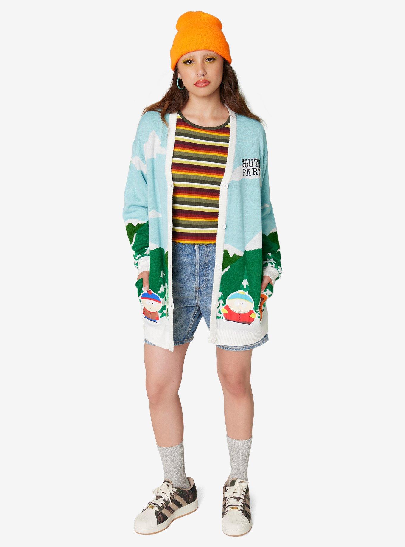 South Park Group Mountains Girls Cardigan, MULTI, alternate