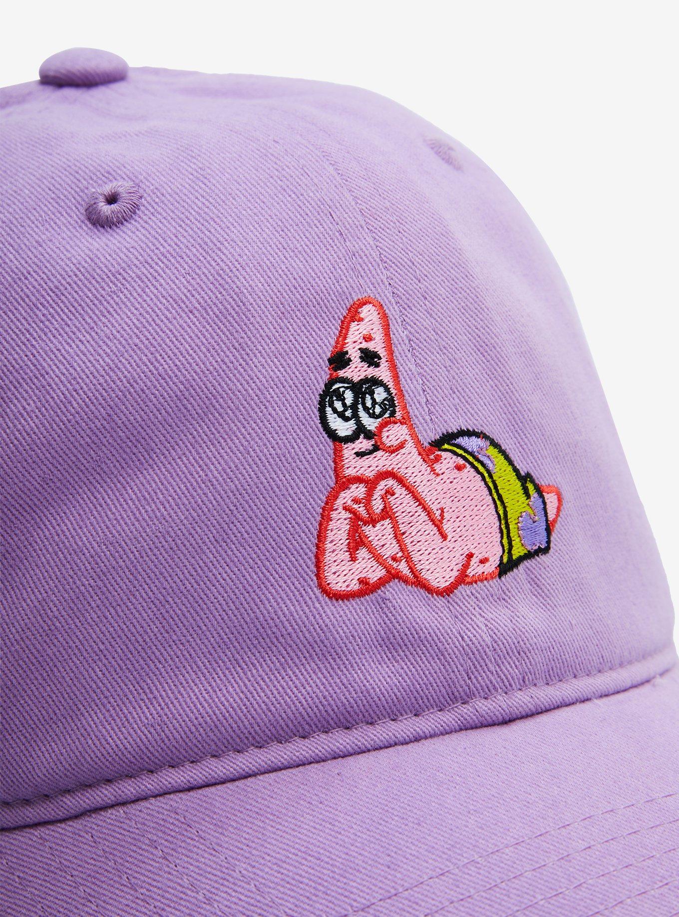 SpongeBob SquarePants Patrick Star Purple Ball Cap &mdash; BoxLunch Exclusive, , alternate