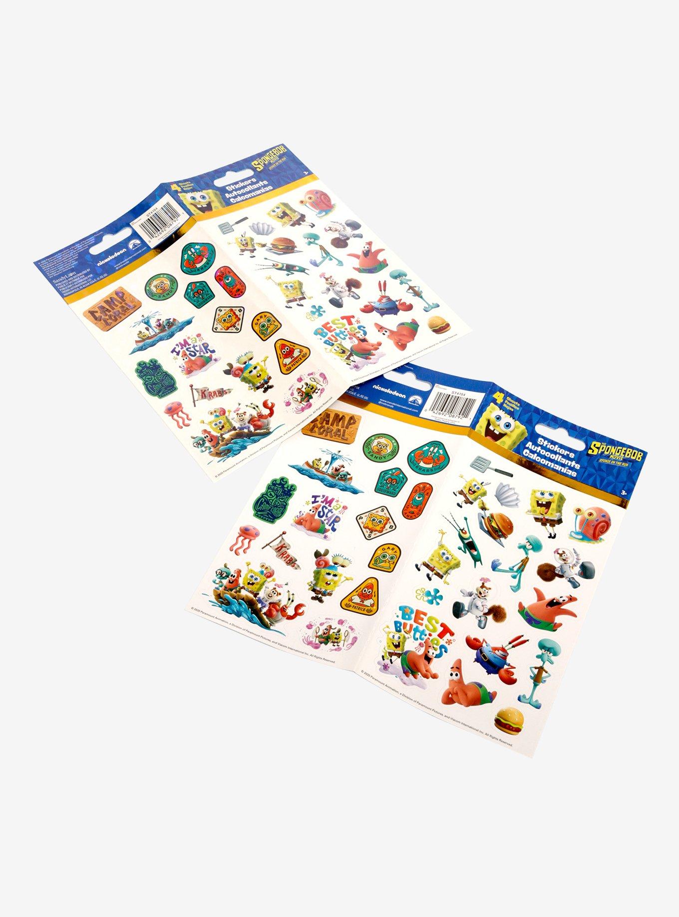 The SpongeBob Movie: Sponge On The Run Sticker Sheet, , alternate