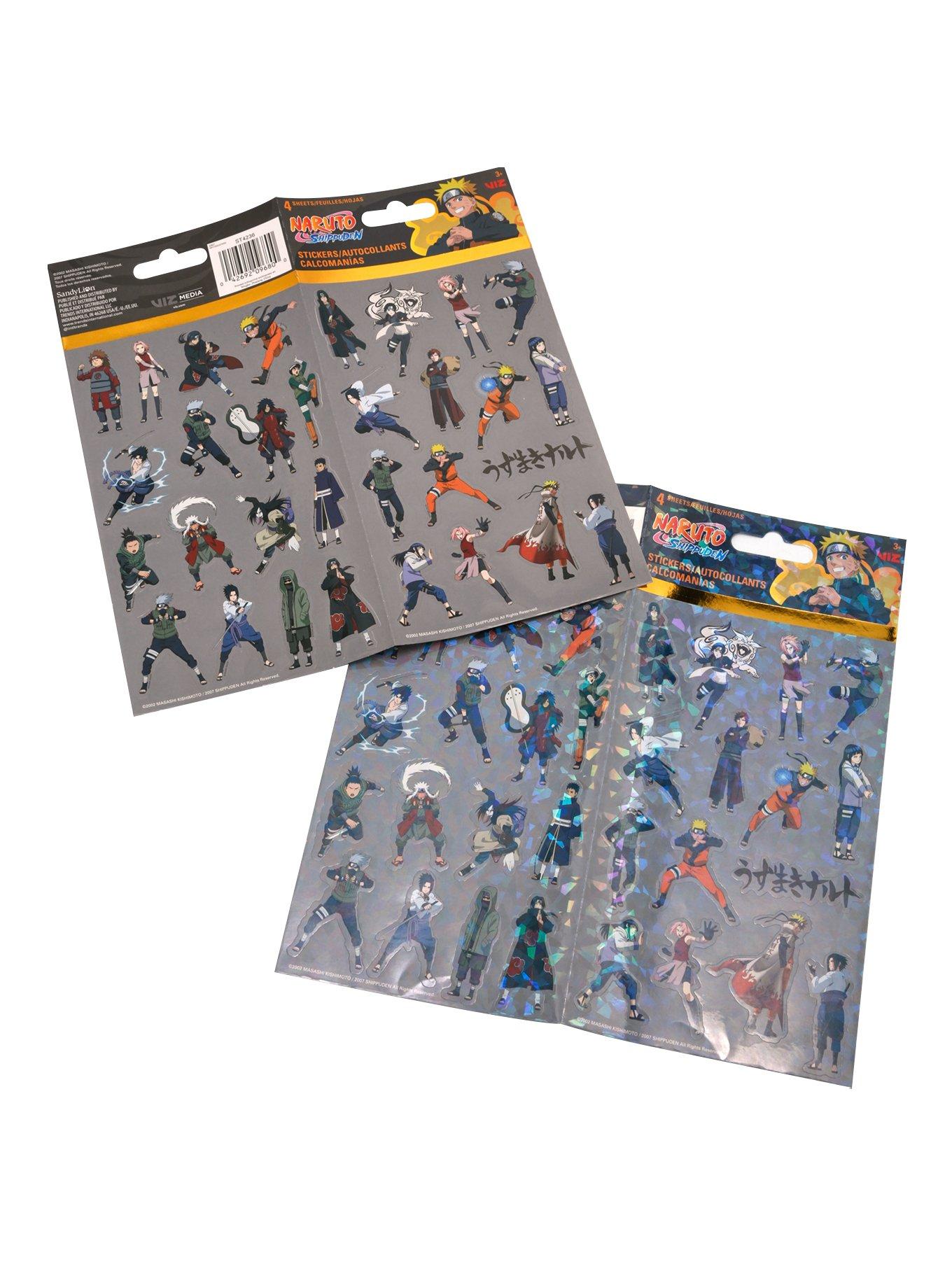 Naruto Shippuden Character Sticker Sheet, , alternate