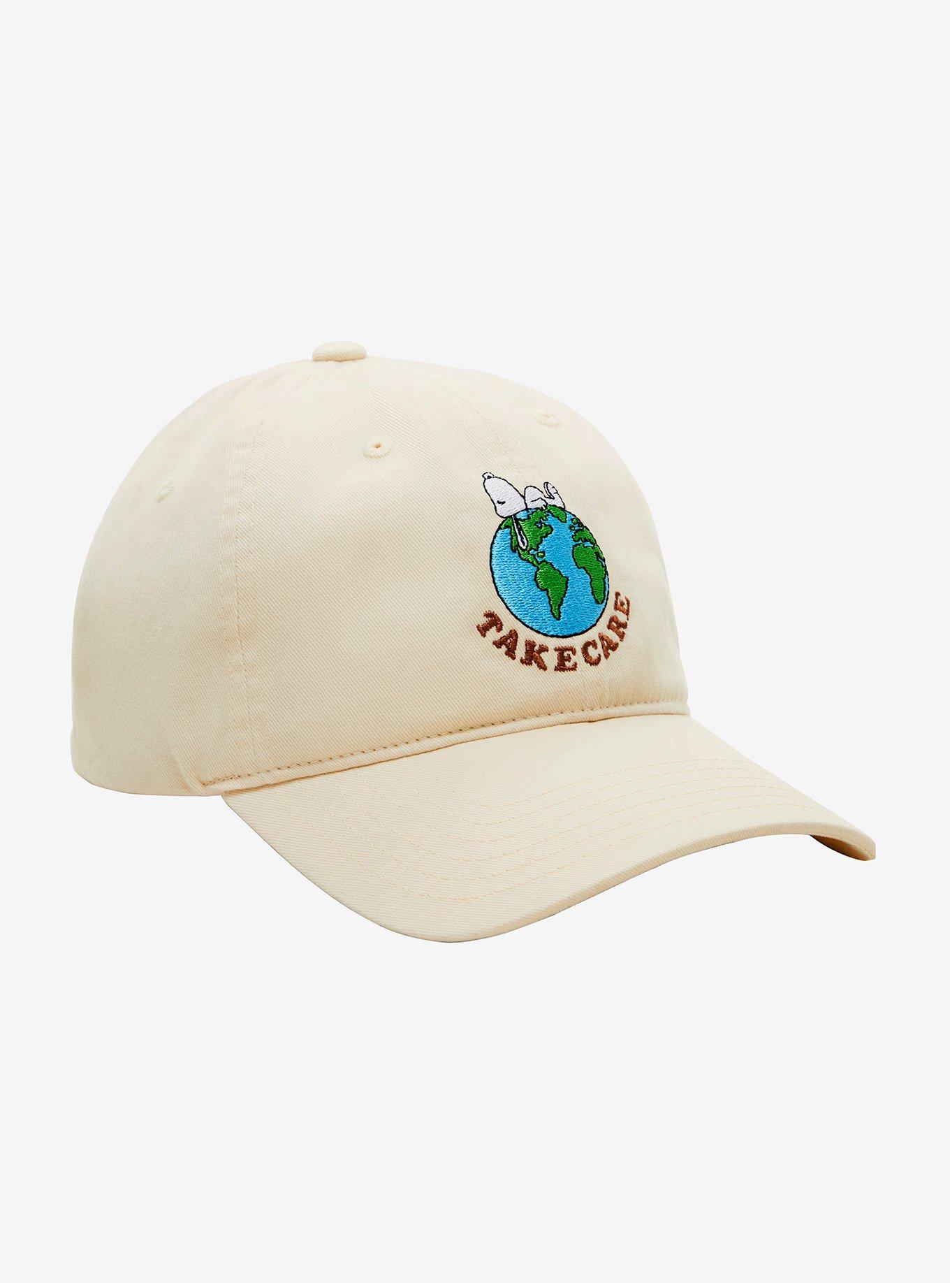 Peanuts Snoopy Earth Take Care Cap - BoxLunch Exclusive, , alternate
