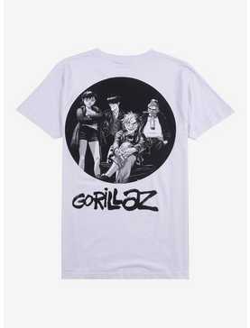 Gorillaz Song Machine Group Boyfriend Fit Girls T-Shirt, , hi-res