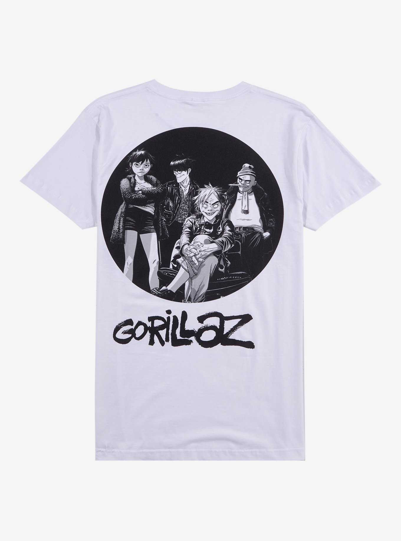 Gorillaz hoodie clearance hot topic