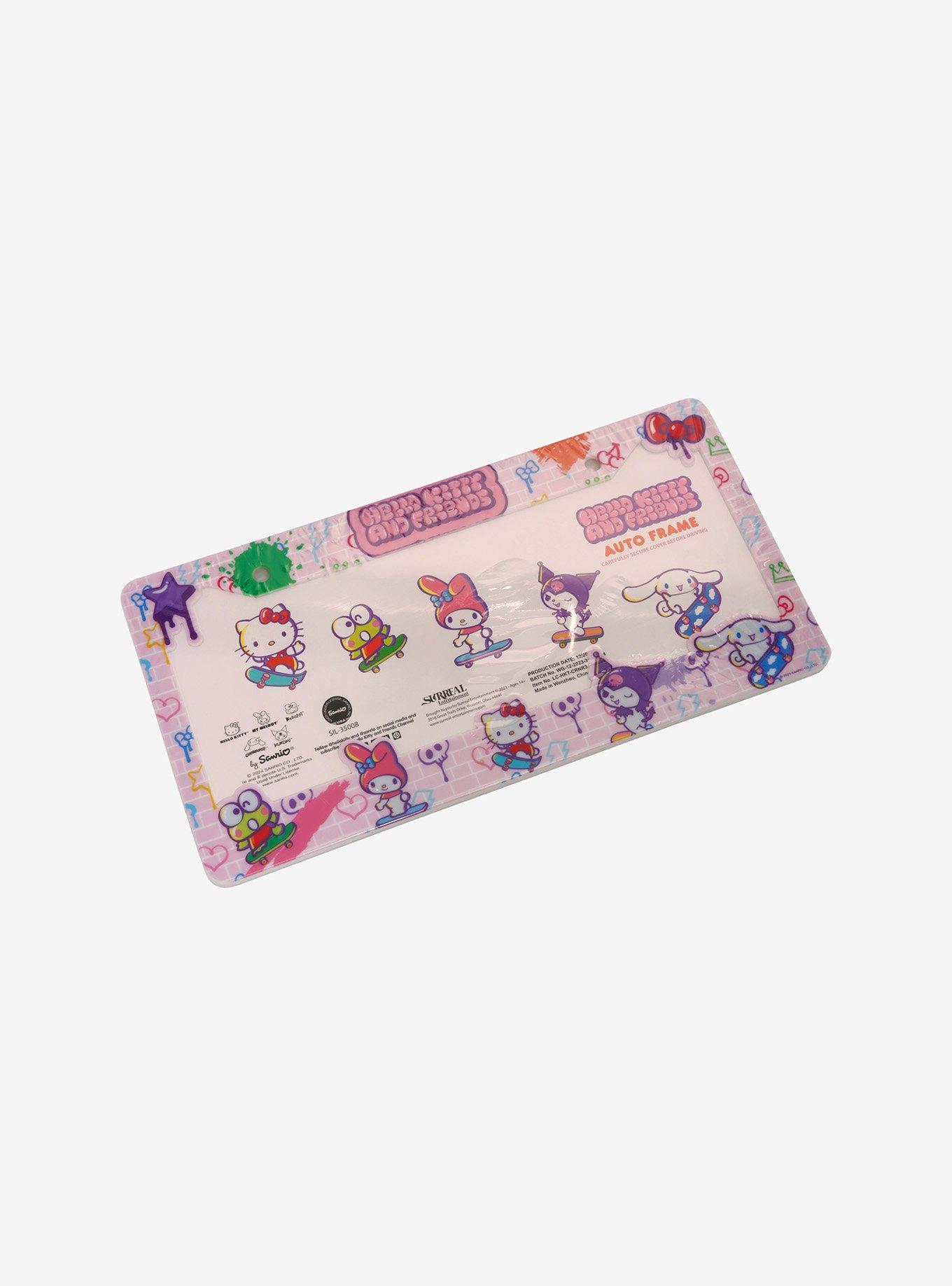 Hello Kitty And Friends Graffiti License Plate Frame, , alternate