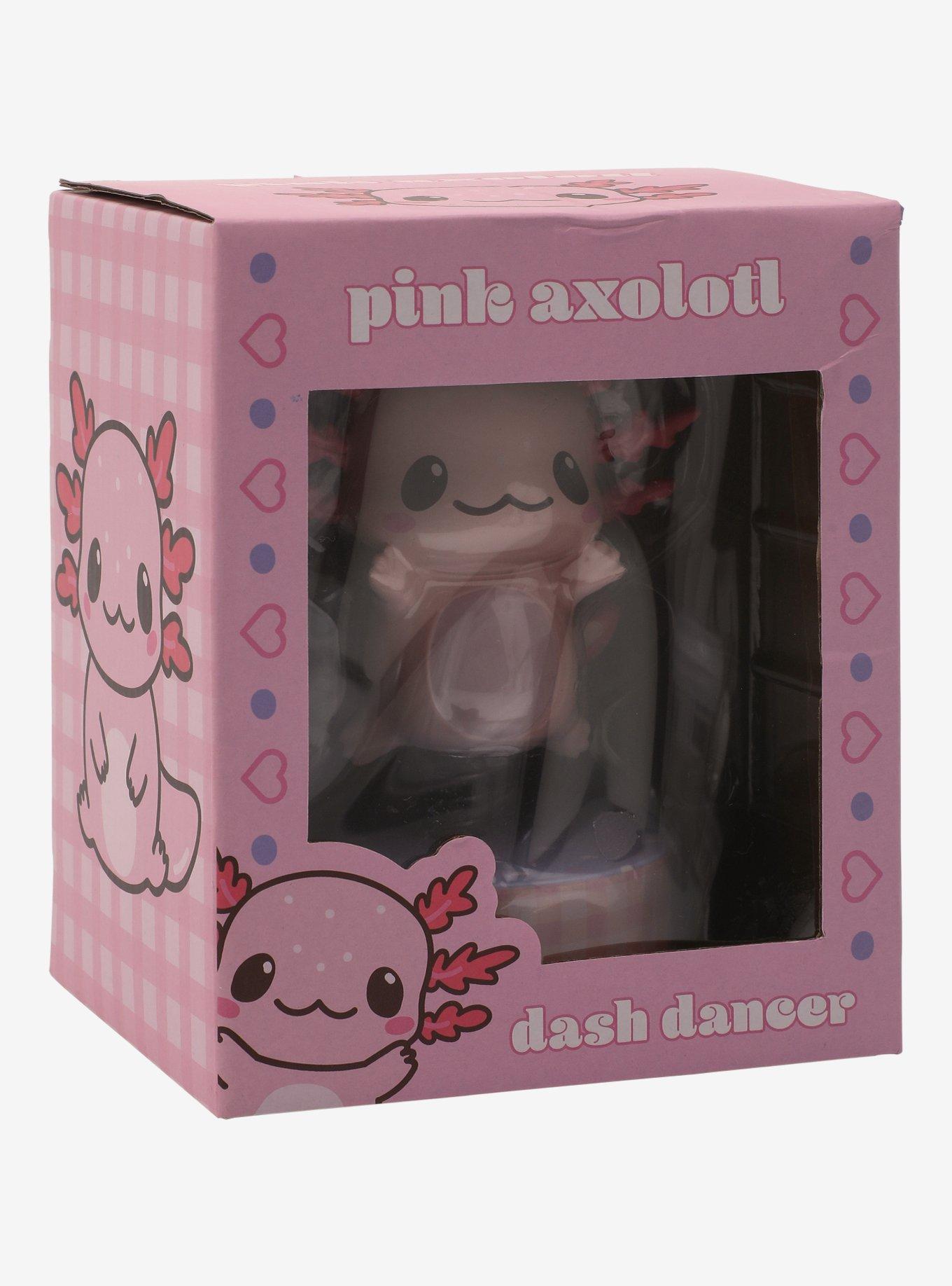 Pink Axolotl Car Dash Dancer, , alternate