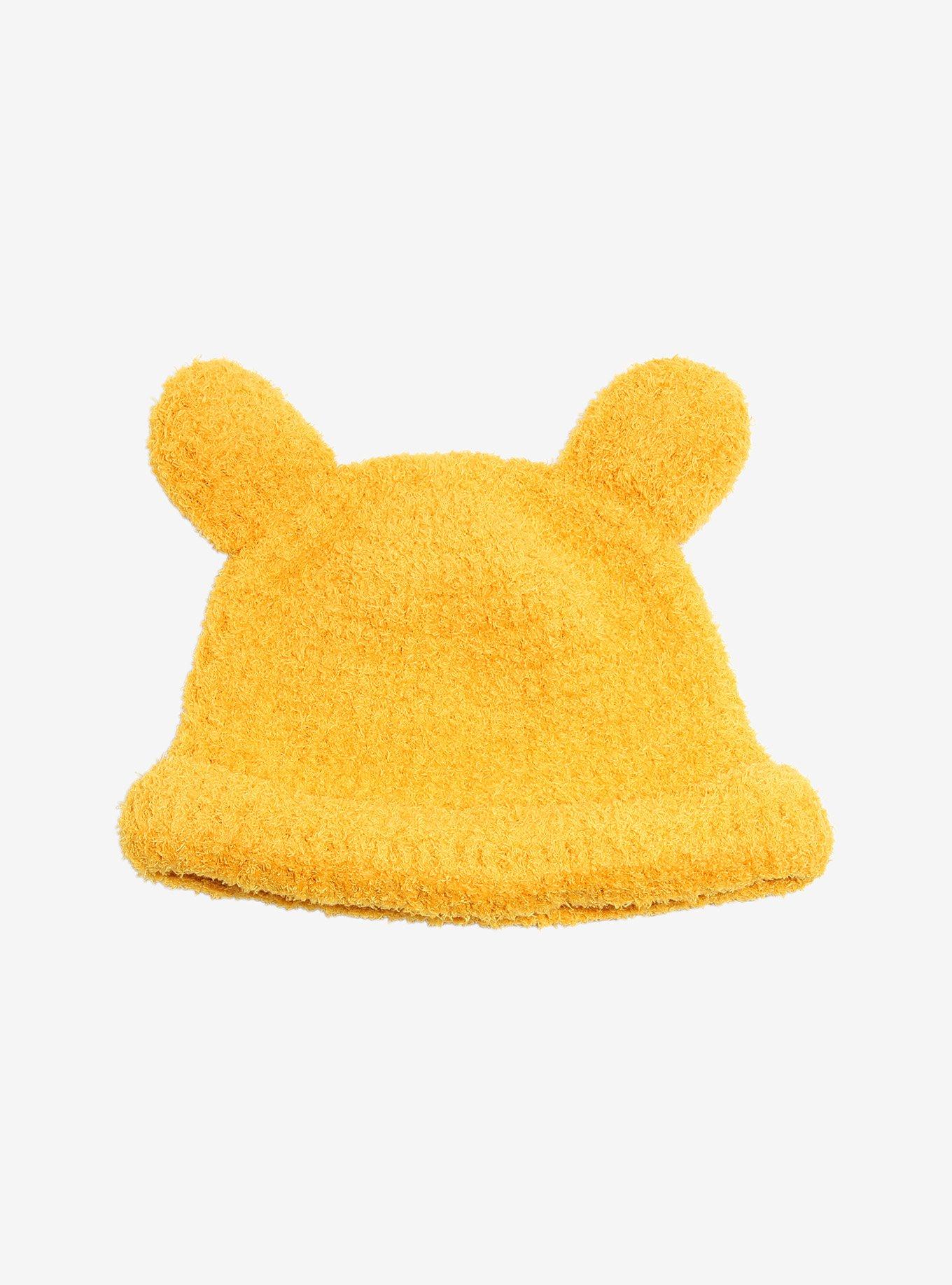 Disney Winnie The Pooh Plush Rolled Brim Beanie, , alternate