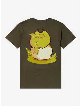 Winged Frog & Skull T-shirt By Rhinlin, , hi-res