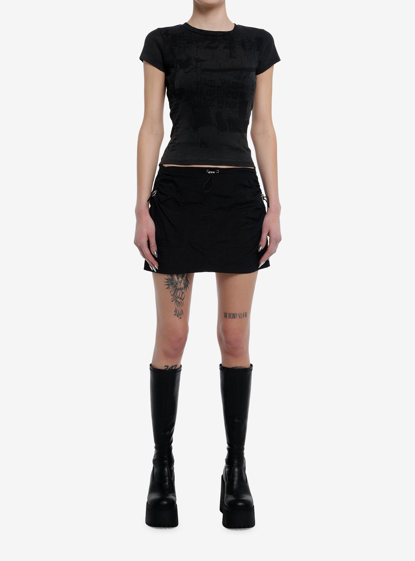 Fence New York Girls Ribbed Baby T-Shirt, MULTI, alternate