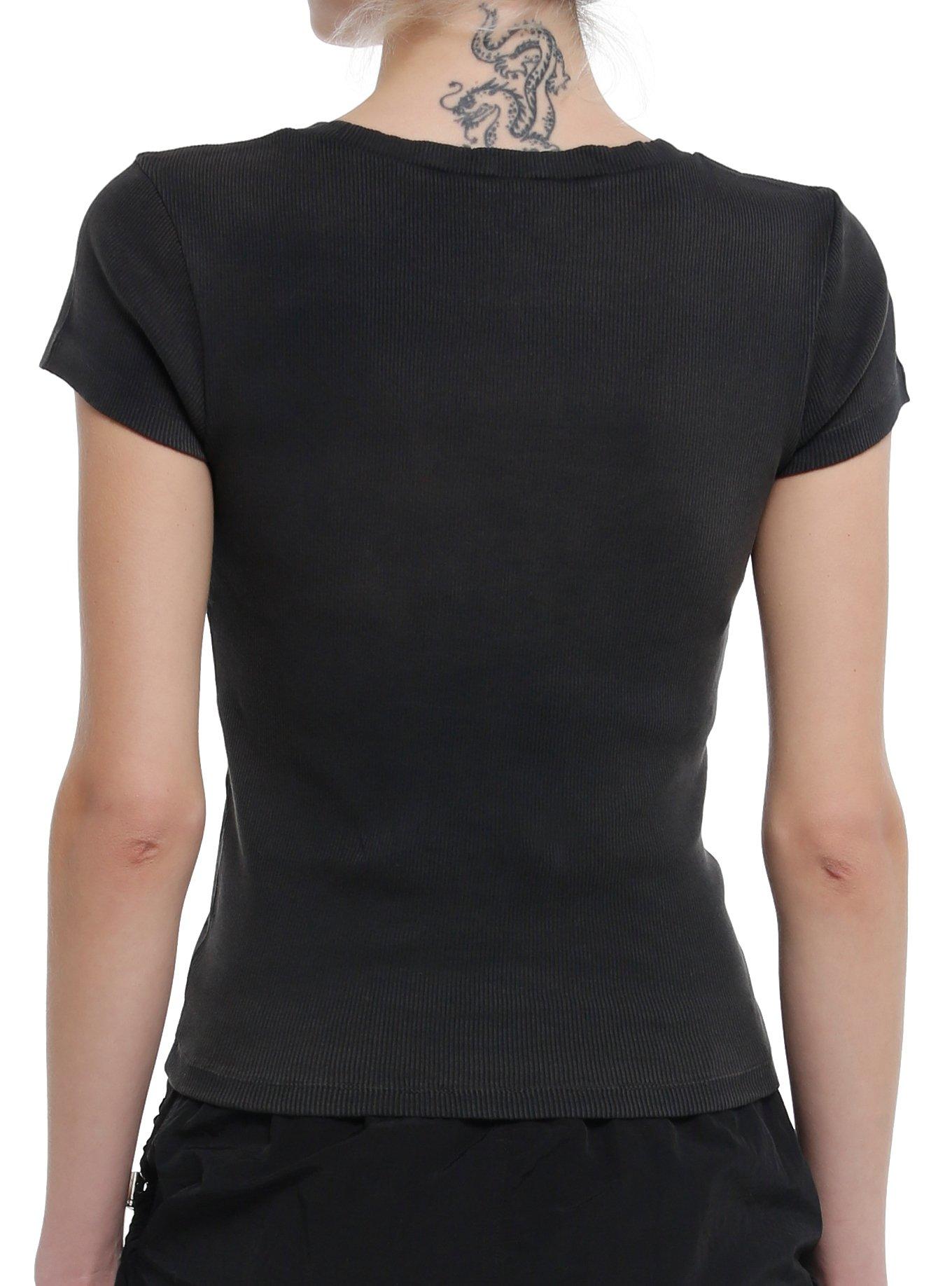 Fence New York Girls Ribbed Baby T-Shirt, MULTI, alternate