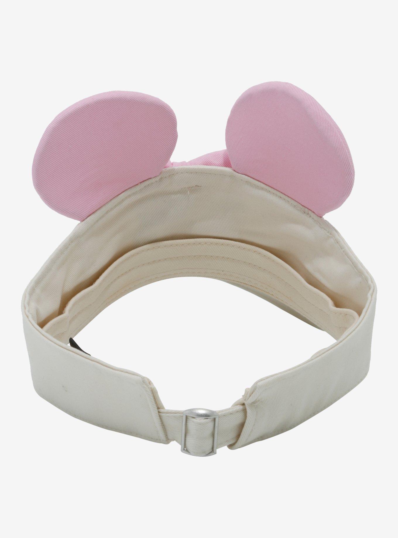 Disney Minnie Mouse Ears Youth Visor - BoxLunch Exclusive, , alternate
