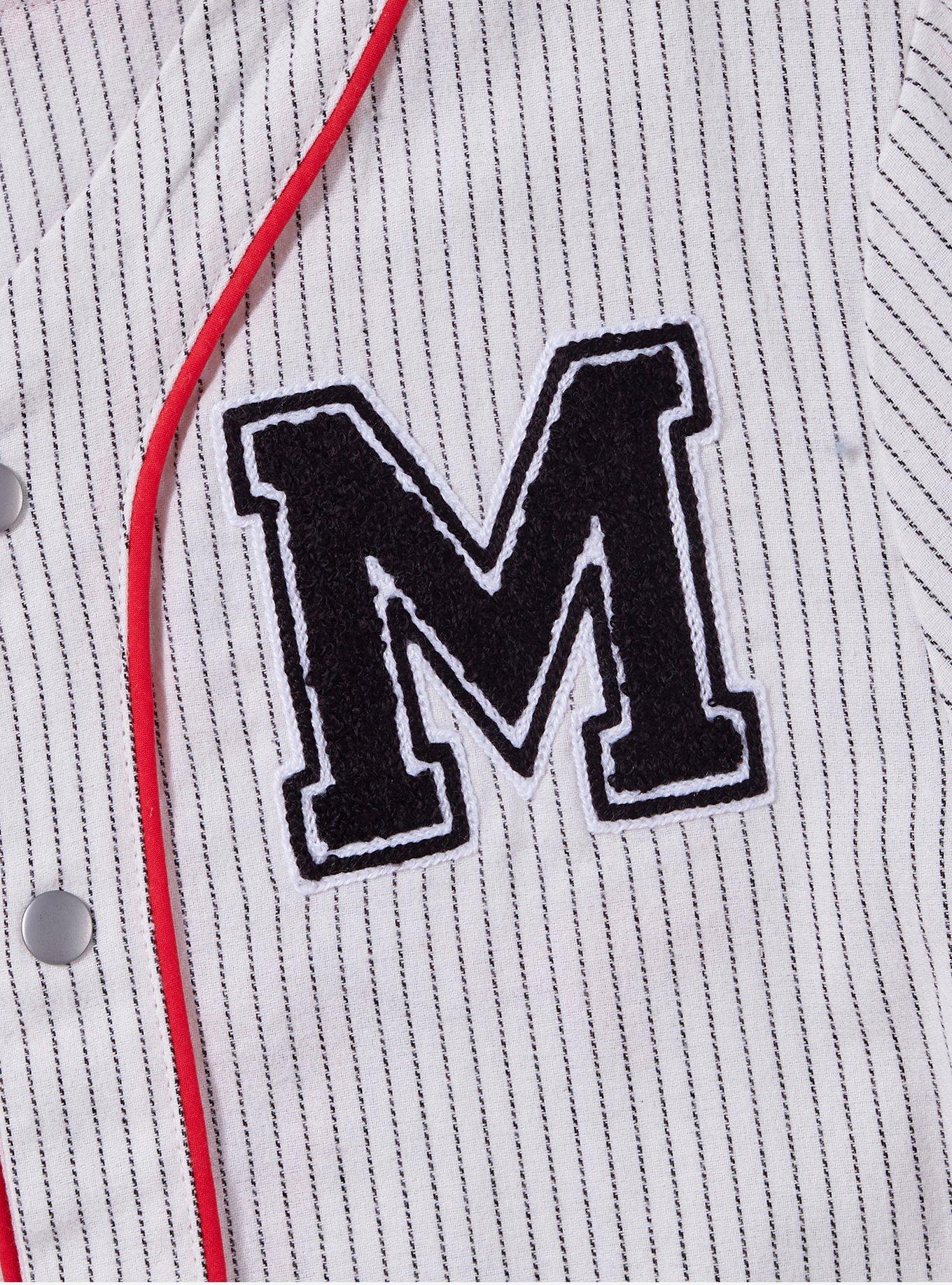 Marvel Spider-Man Miles Morales Toddler Pinstripe Baseball Jersey - BoxLunch Exclusive, , alternate