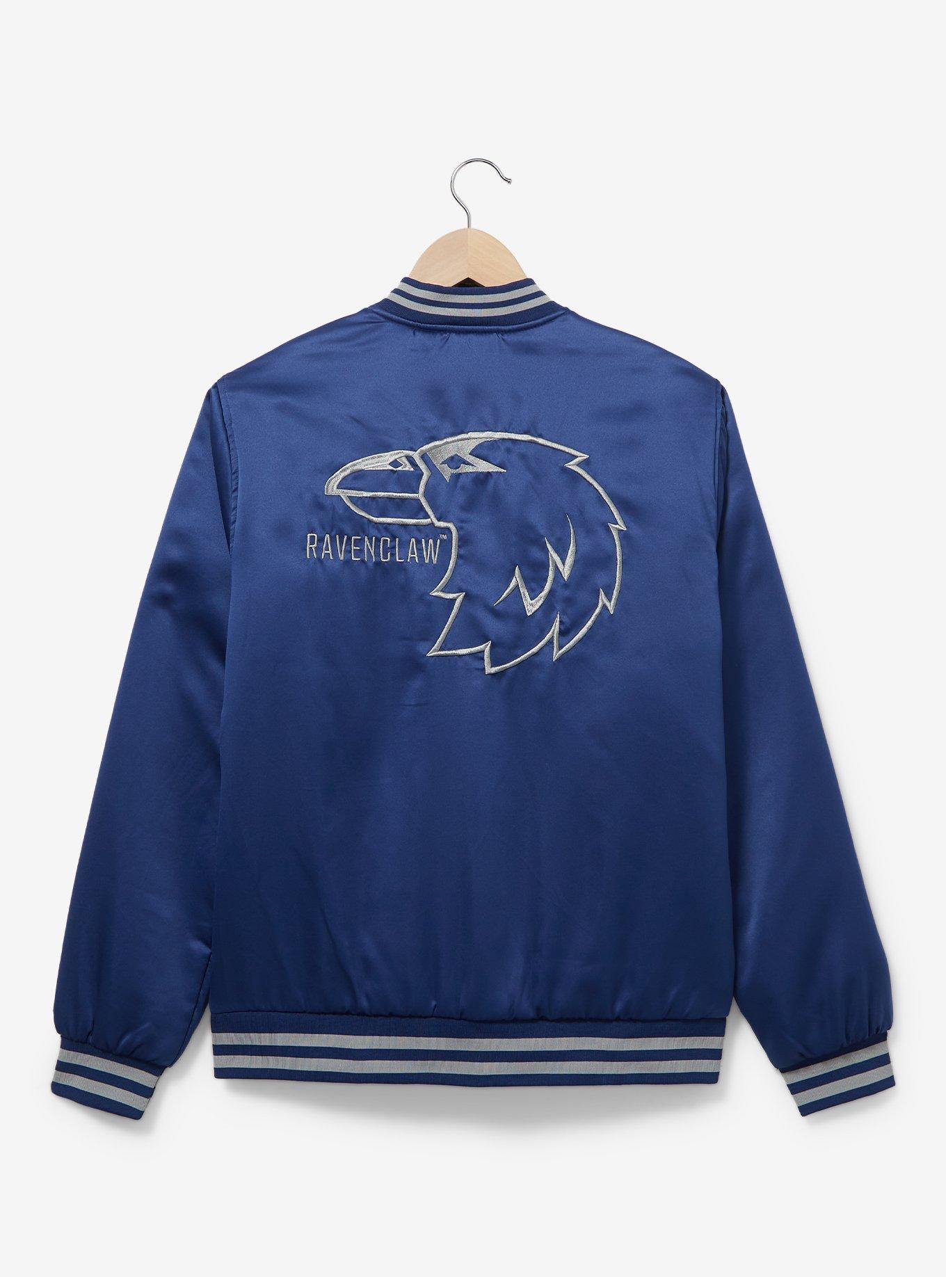 Harry Potter Ravenclaw Bomber Jacket - BoxLunch Exclusive, DARK BLUE, alternate