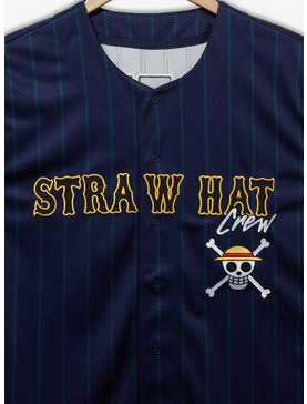 One Piece Monkey D. Luffy Straw Hat Crew Baseball Jersey — BoxLunch Exclusive, , hi-res