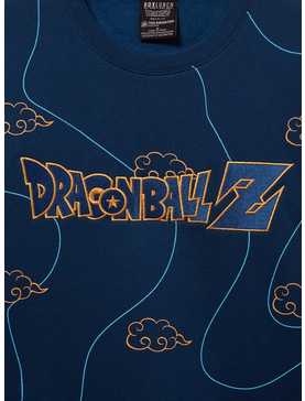 Dragon Ball Z Clouds Allover Print Crewneck - BoxLunch Exclusive, , hi-res
