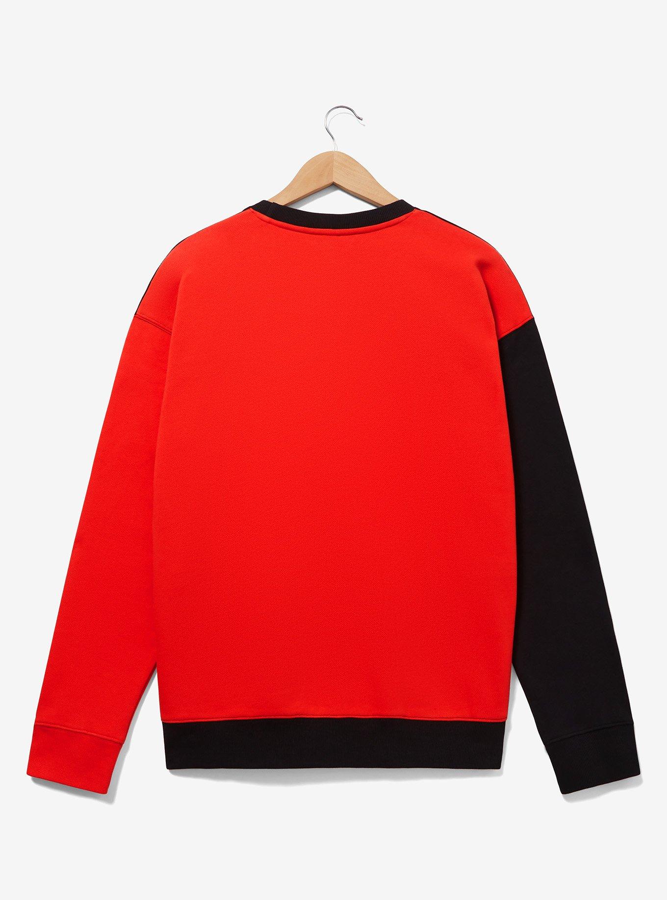 Streetfighter II Group Portrait Color Block Crewneck - BoxLunch Exclusive, MULTI, alternate