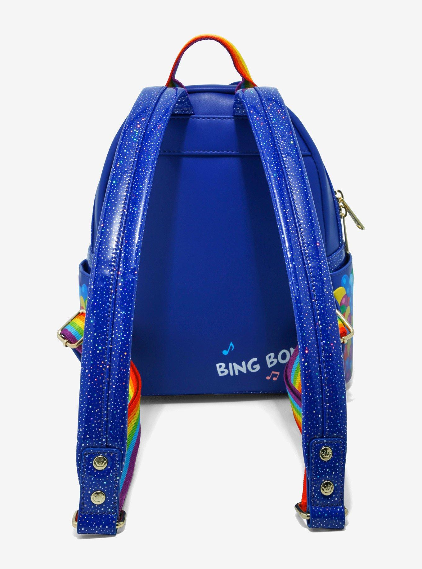 Loungefly Disney Pixar Inside Out Bing Bong and Joy Rocket Mini Backpack — BoxLunch Exclusive, , alternate