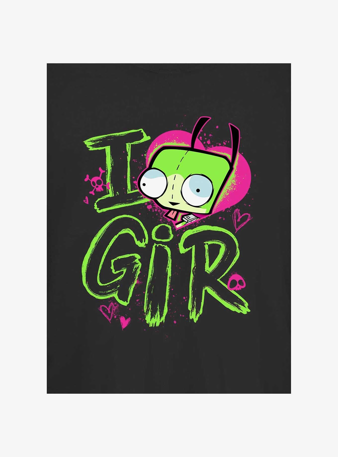 Invader ZIM Love GIR Girls T-Shirt, , hi-res