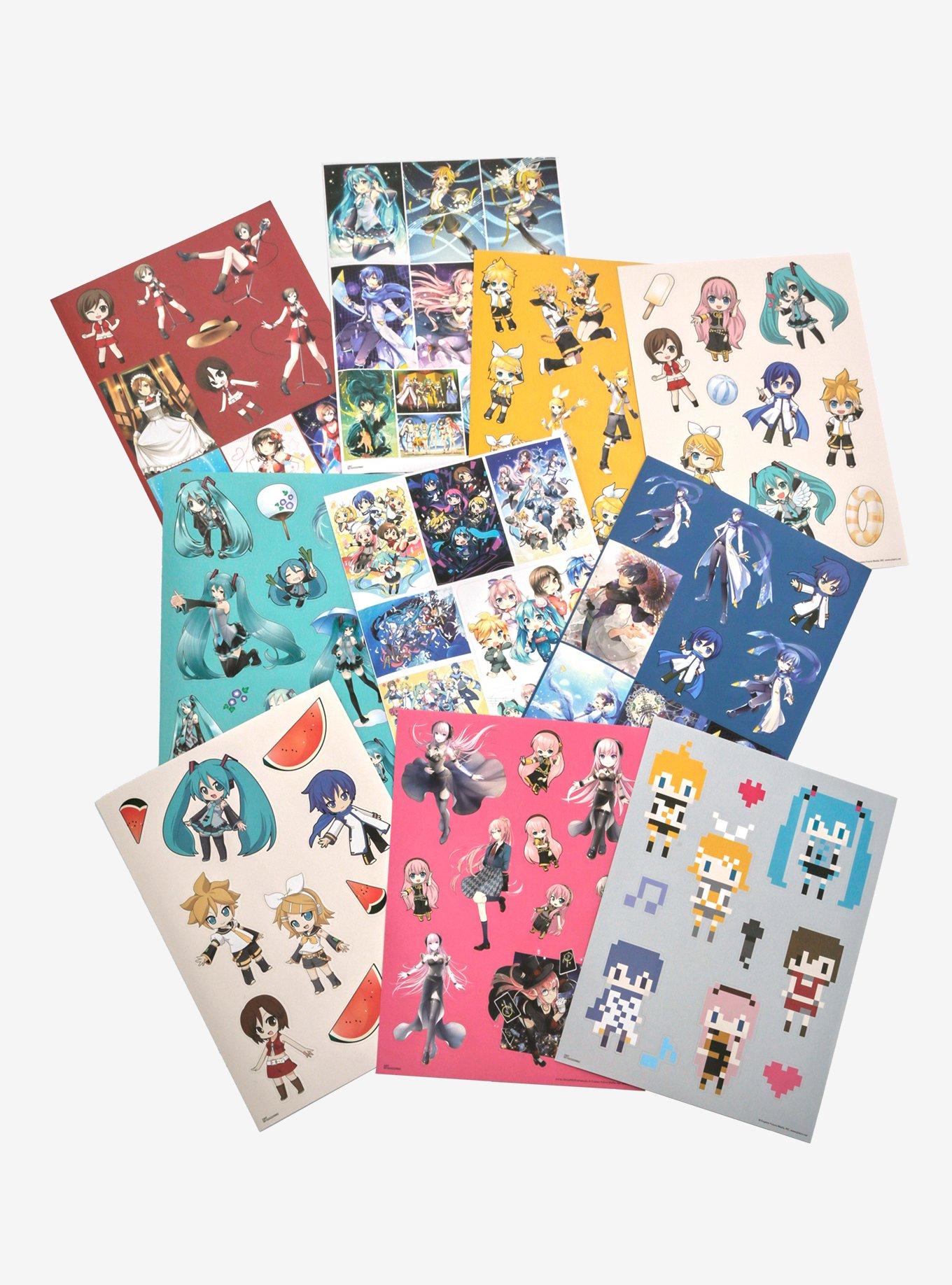 Hatsune Miku Virtual Singers Sticker Set, , alternate