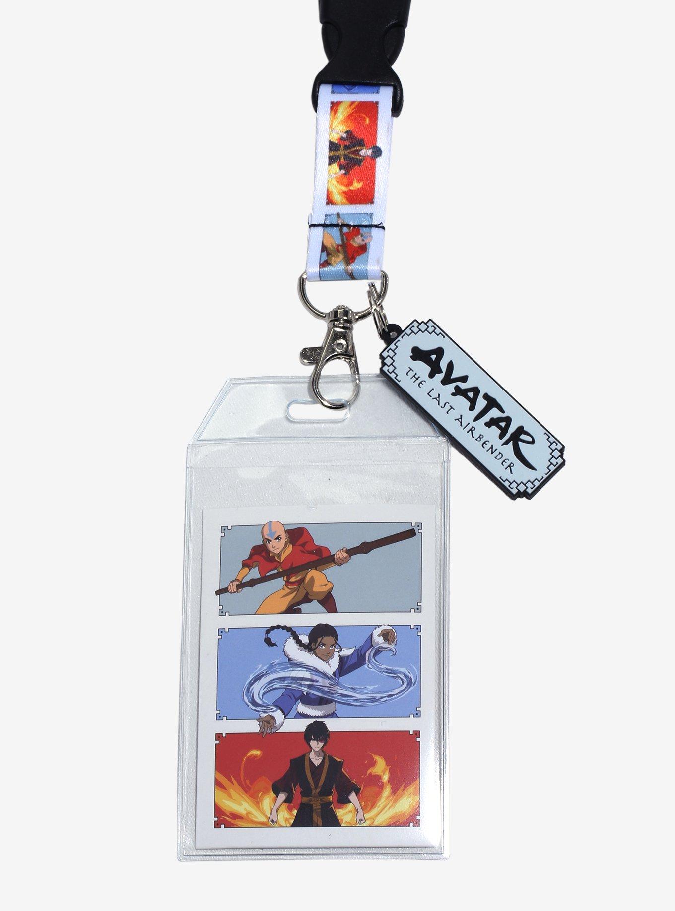 Avatar: The Last Airbender Aang, Katara, and Zuko Lanyard