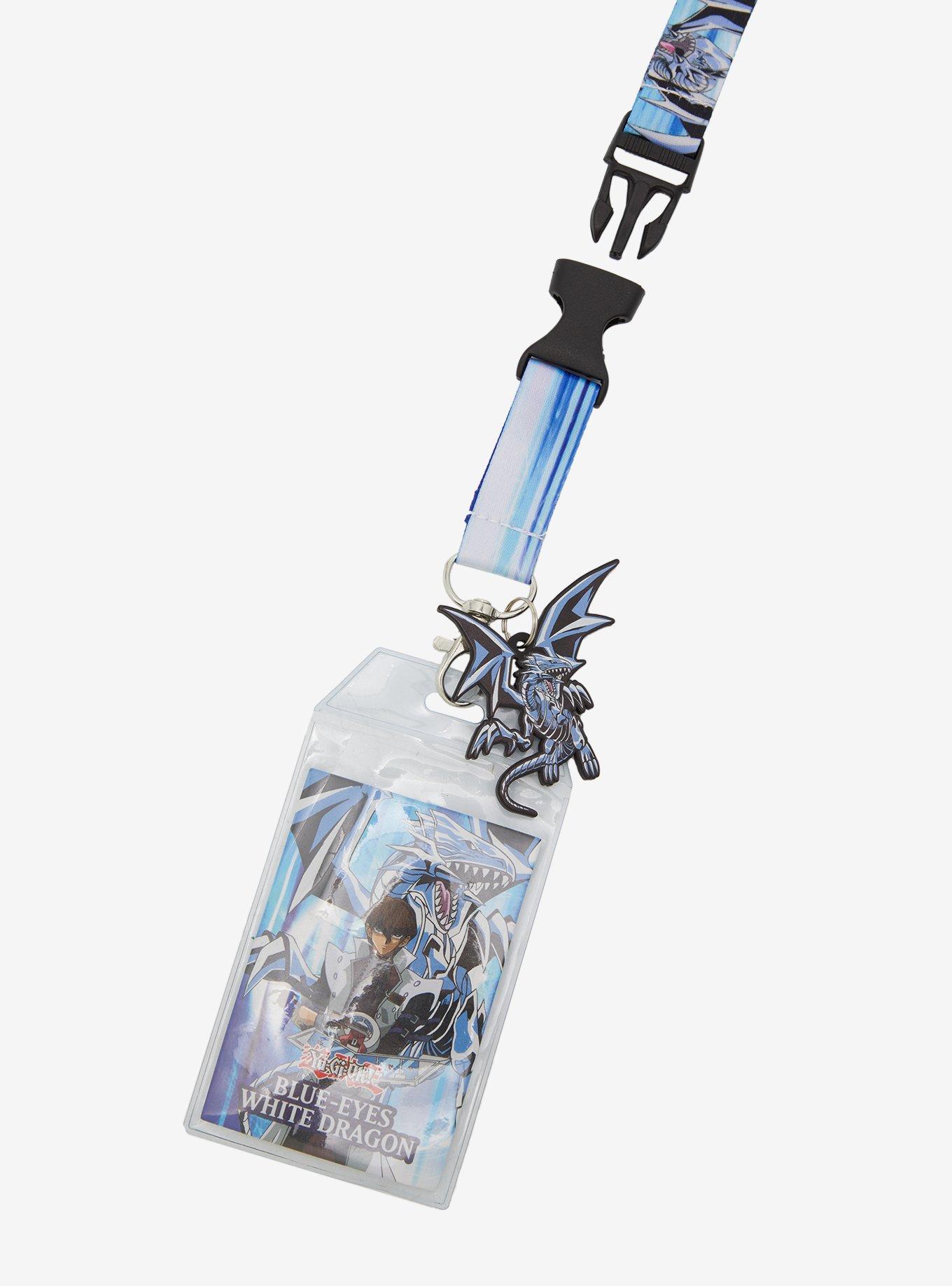 Yu-Gi-Oh! Blue-Eyes White Dragon Detachable Lanyard, , hi-res