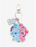 Blue's Clues Blue and Magenta Keychain, , alternate