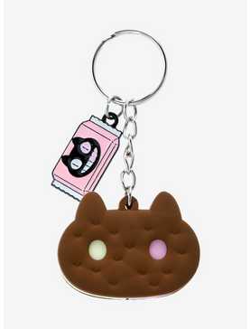 Steven Universe Cookie Cat Multi-Charm Keychain, , hi-res