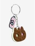 Steven Universe Cookie Cat Multi-Charm Keychain, , alternate