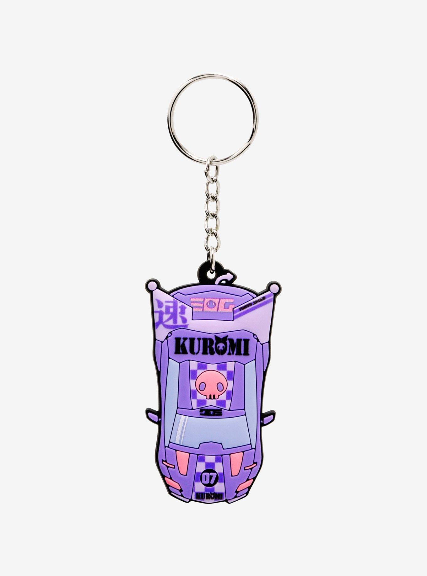 Sanrio Kuromi Racing Car Keychain — BoxLunch Exclusive