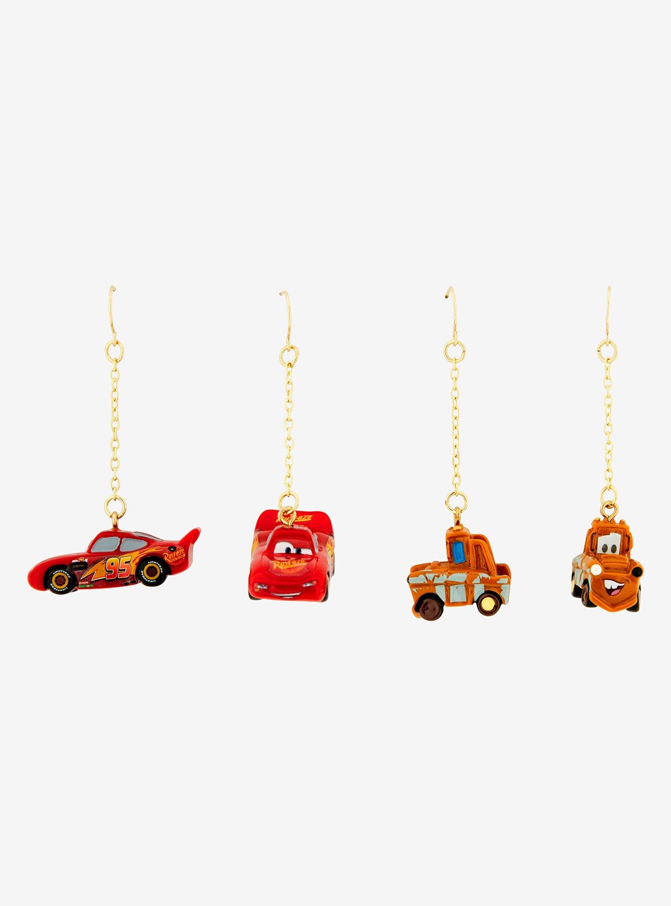 Disney Pixar Cars Lightning McQueen and Tow Mater Bestie Earrings Set — BoxLunch Exclusive