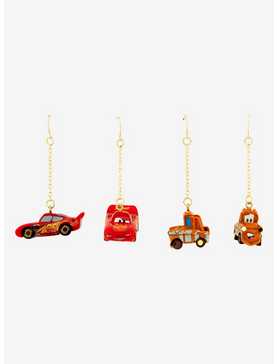 Disney Pixar Cars Lightning McQueen and Tow Mater Bestie Earrings Set — BoxLunch Exclusive, , hi-res
