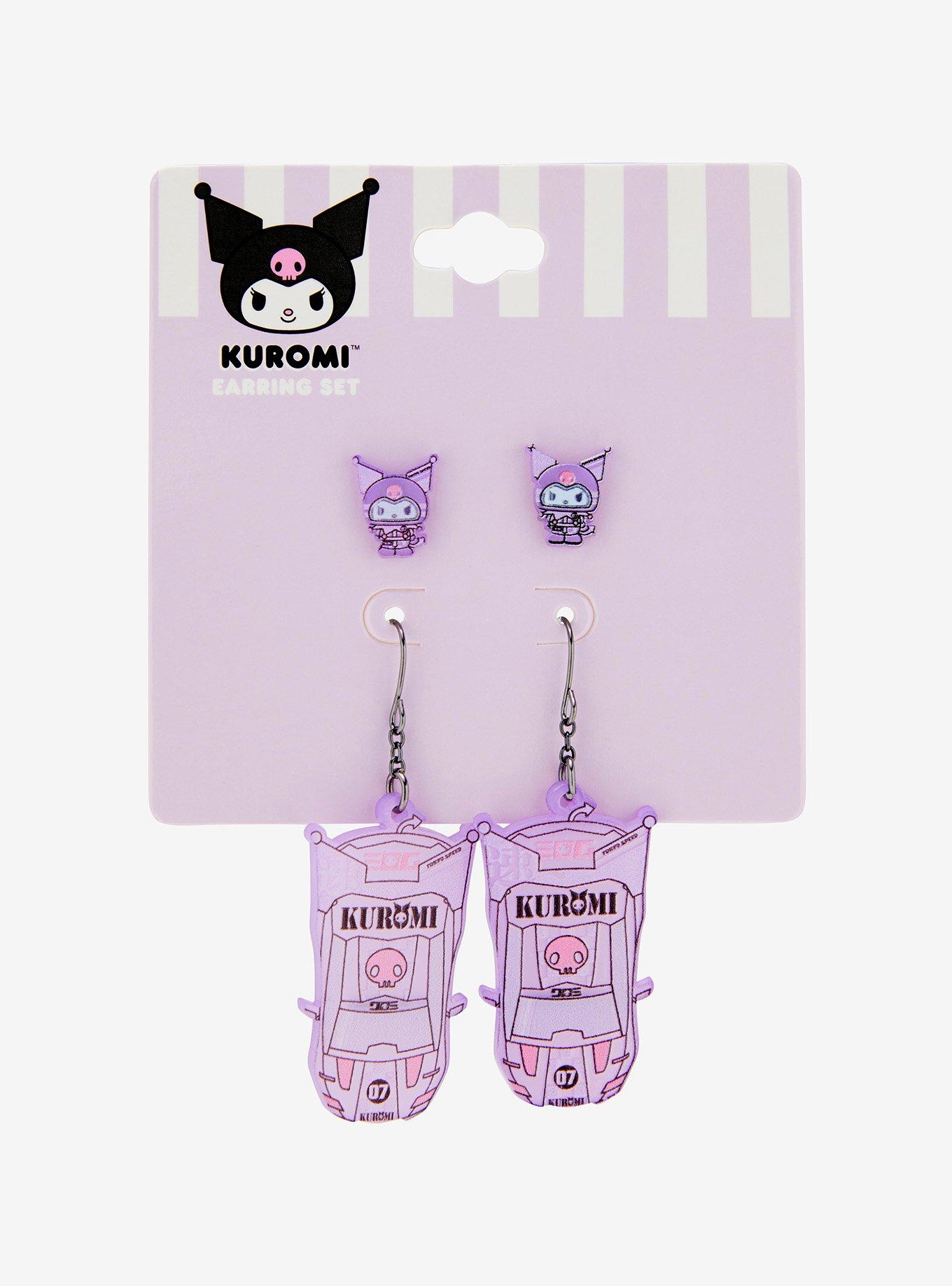 Sanrio Kuromi Racing Earring Set - BoxLunch Exclusive