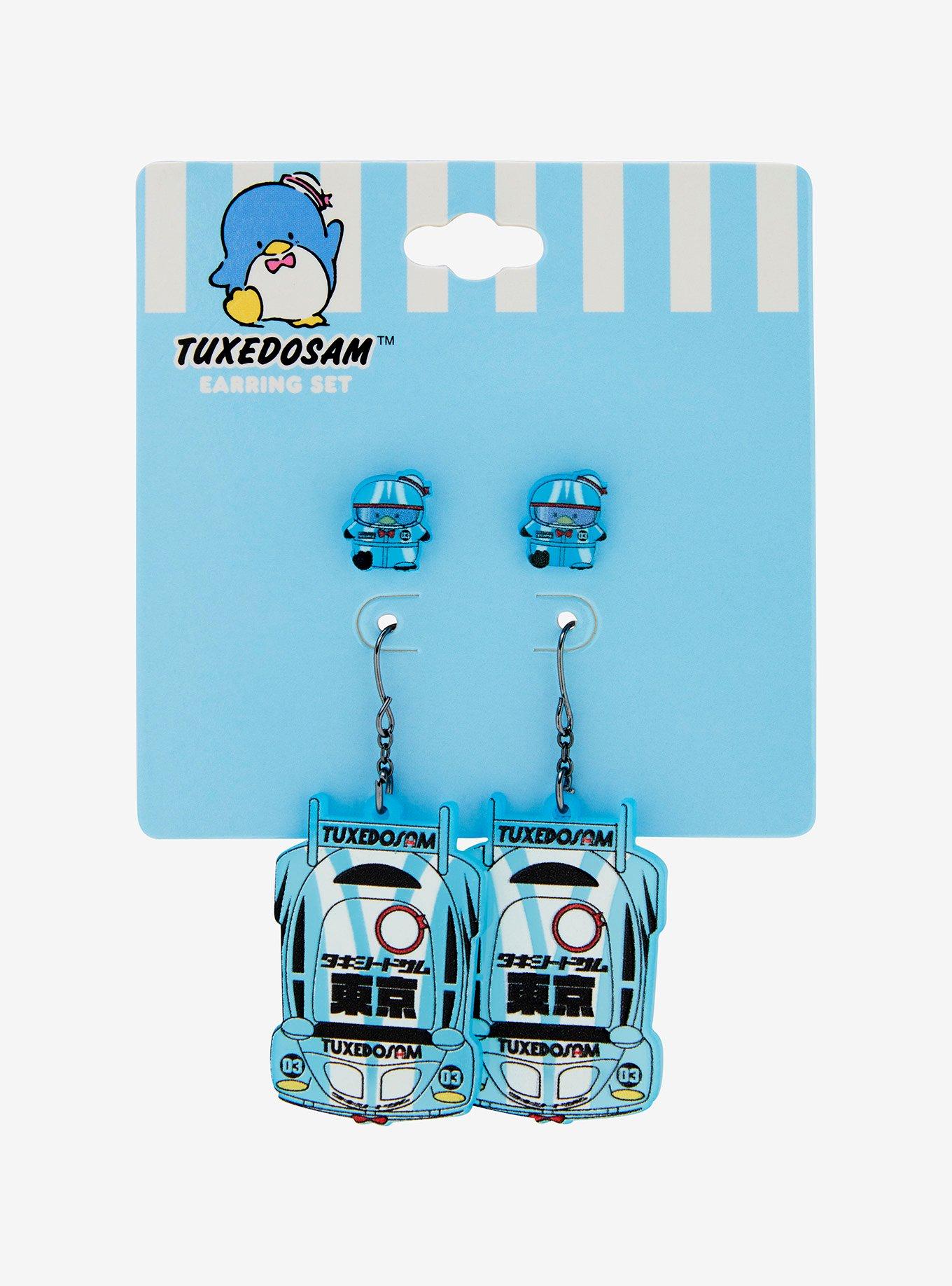 Sanrio Tuxedo Sam Racing Earring Set - BoxLunch Exclusive, , alternate