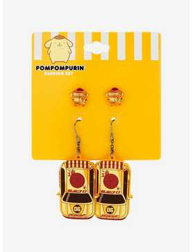 Sanrio Pompompurin Racing Earring Set - BoxLunch Exclusive, , hi-res