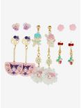 Sanrio Hello Kitty and Friends Floral Earring Set - BoxLunch Exclusive, , alternate