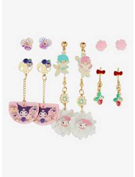 Sanrio Hello Kitty and Friends Floral Earring Set - BoxLunch Exclusive, , hi-res