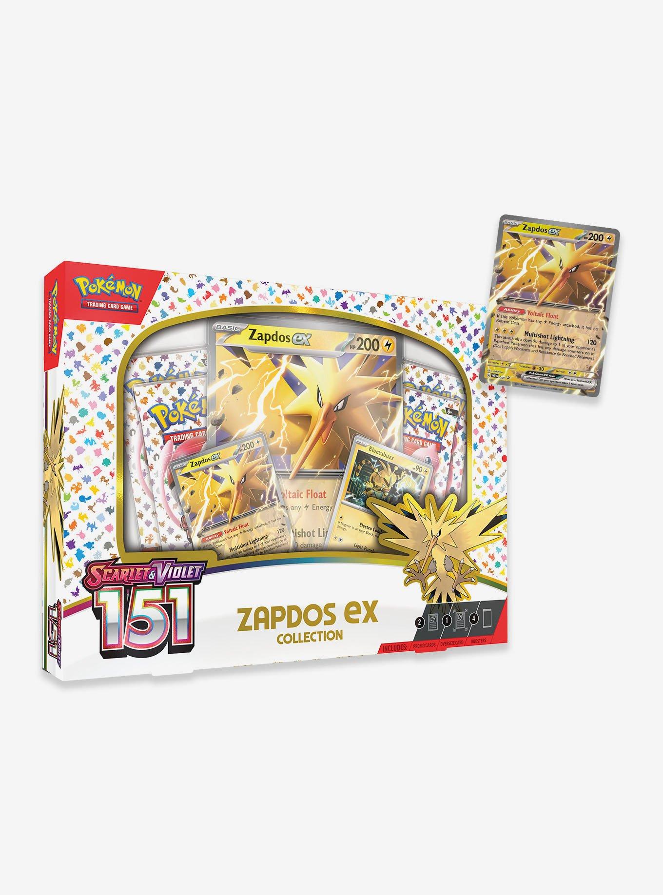 Pokémon Trading Card Game Scarlet & Violet 151 Zapdos Ex Collection Box, , alternate
