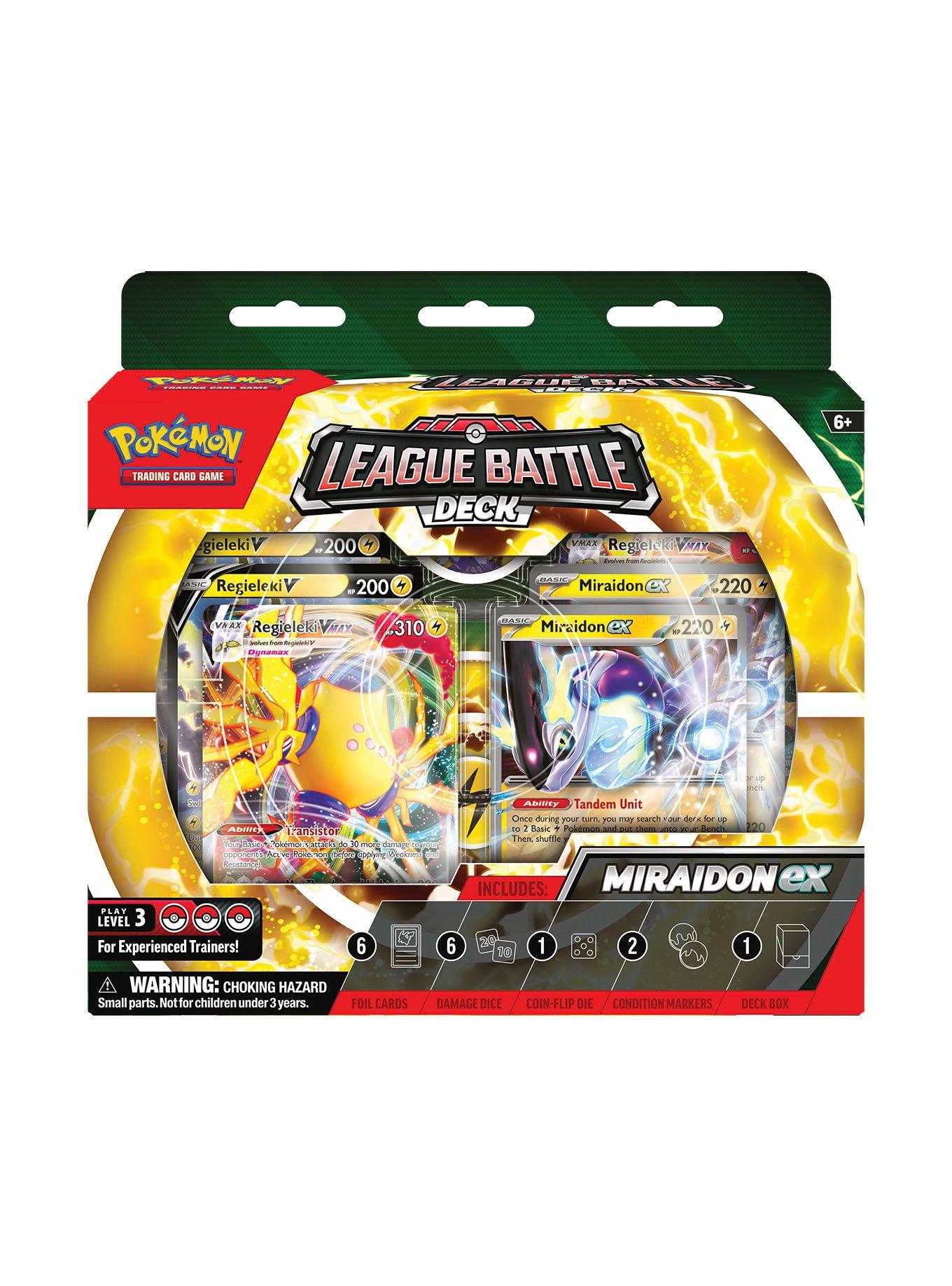 Pok&eacute;mon Trading Card Game Miraidon Ex League Battle Deck, , alternate