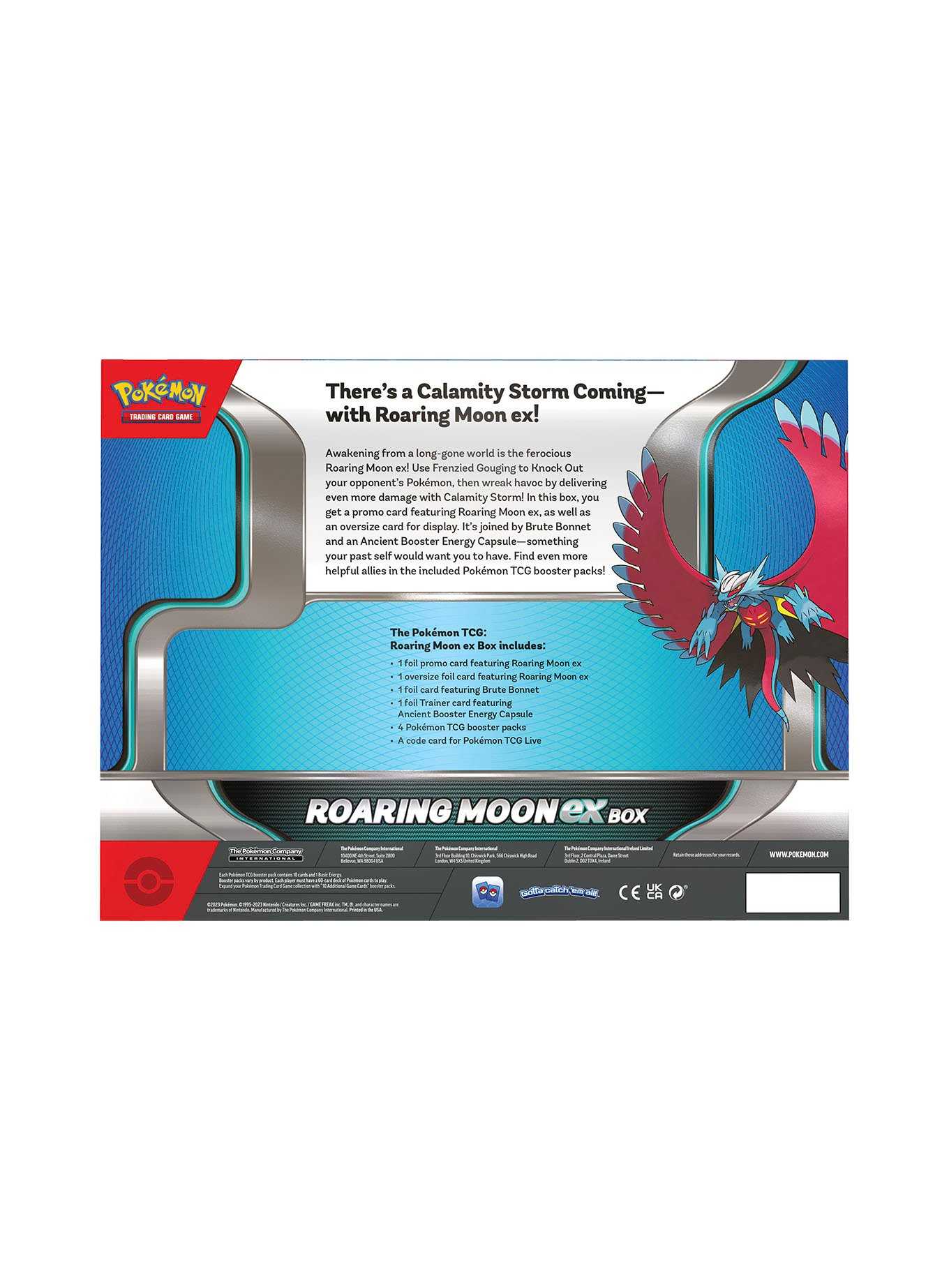 Pokémon Trading Card Game Roaring Moon Ex Box, , hi-res