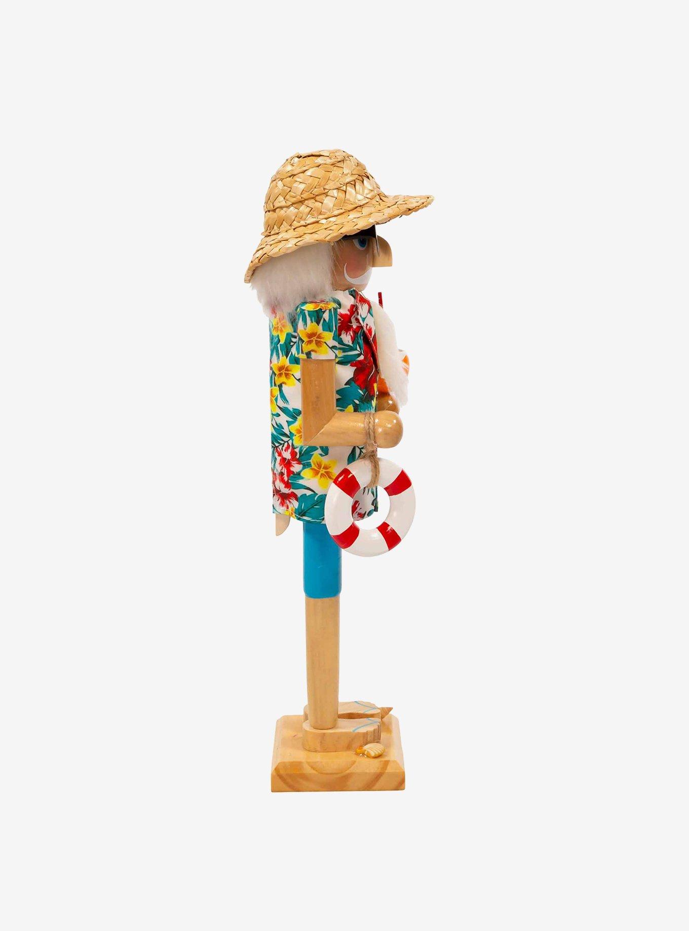 Beach Santa Nutcracker, , hi-res