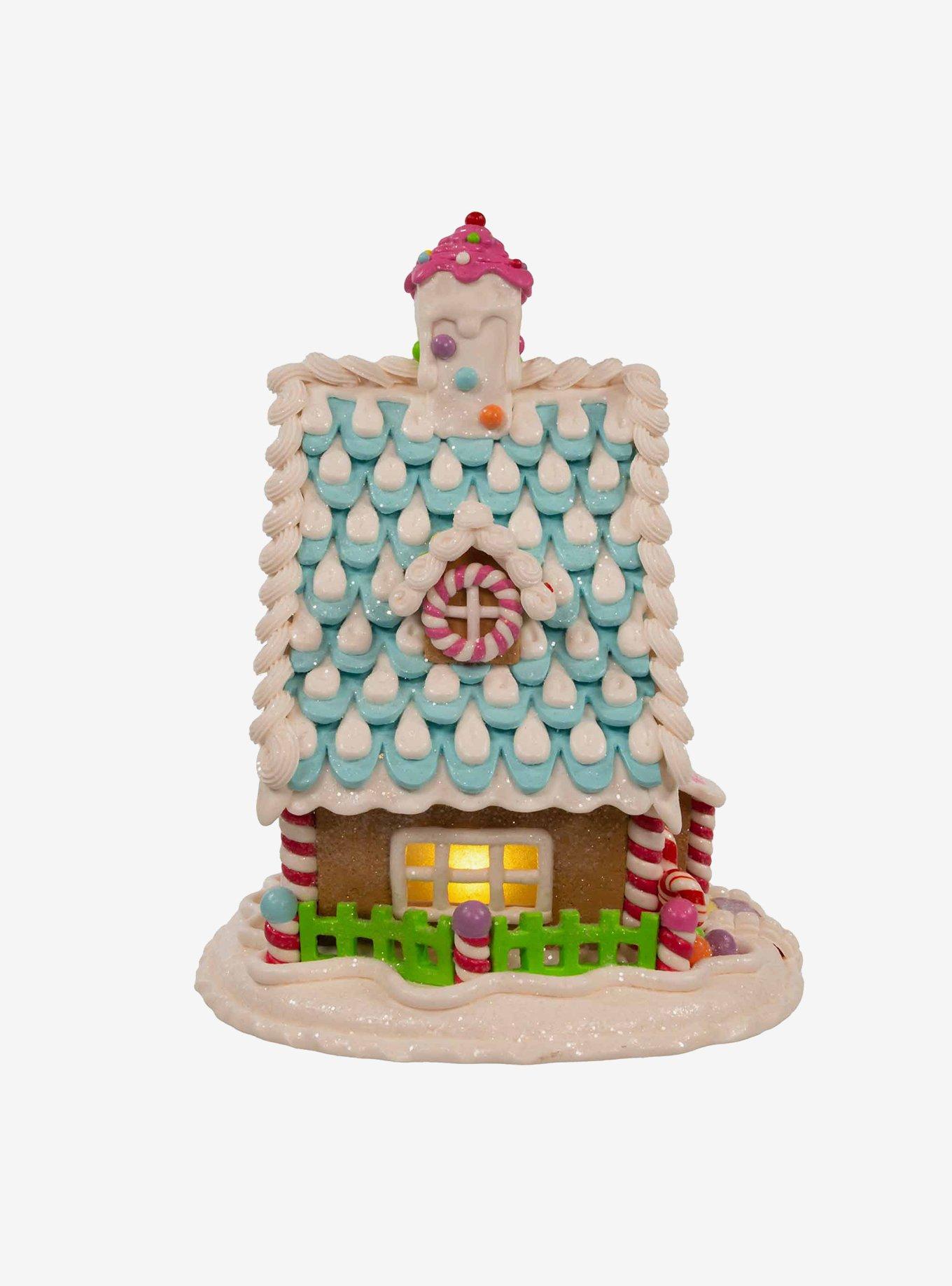 Candyland Gingerbread House Lit Figure, , alternate